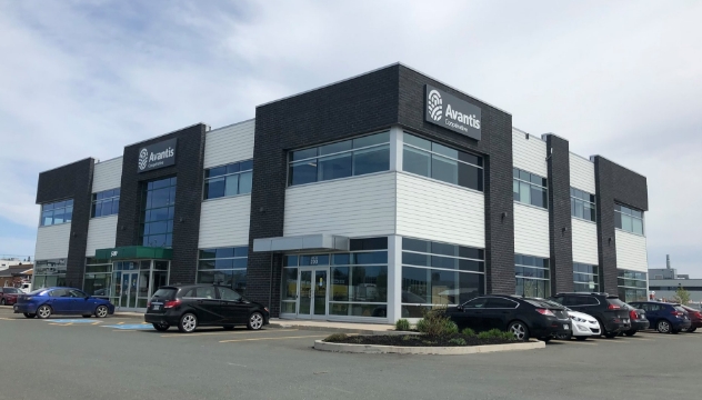 Enseigne de l'établissement commercial d'Avantis Coopérative.