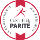 Logo de certification parité de la gouvernance au feminin