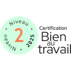 Logo de certification niveau 2