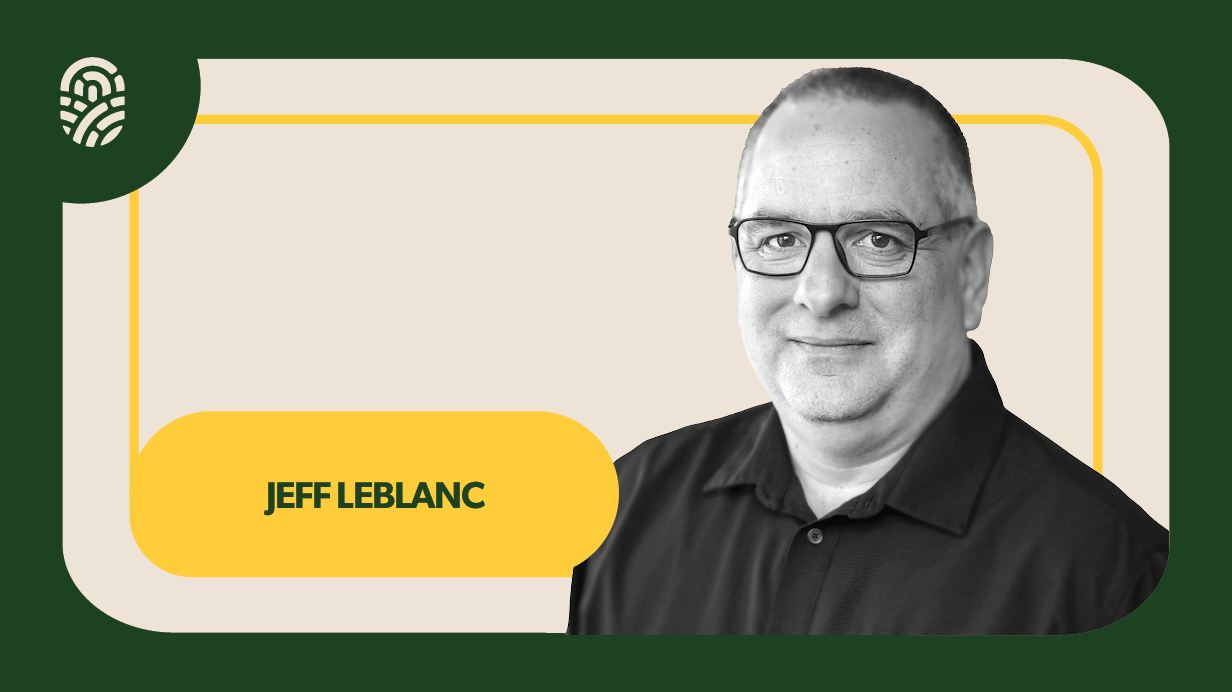  Portrait de Jeff LeBlanc, conseiller en prévention SST chez Sollio Agriculture.