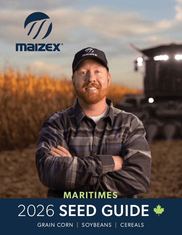 Cover of the Maritimes 2026 seed guide.