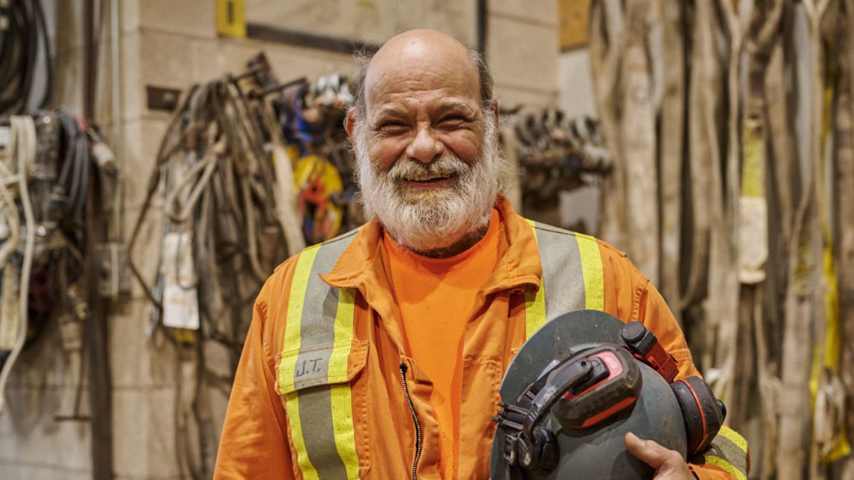 Jean Therrien at the Sollio Agriculture distribution centre in Sillery, in the Quebec City area.